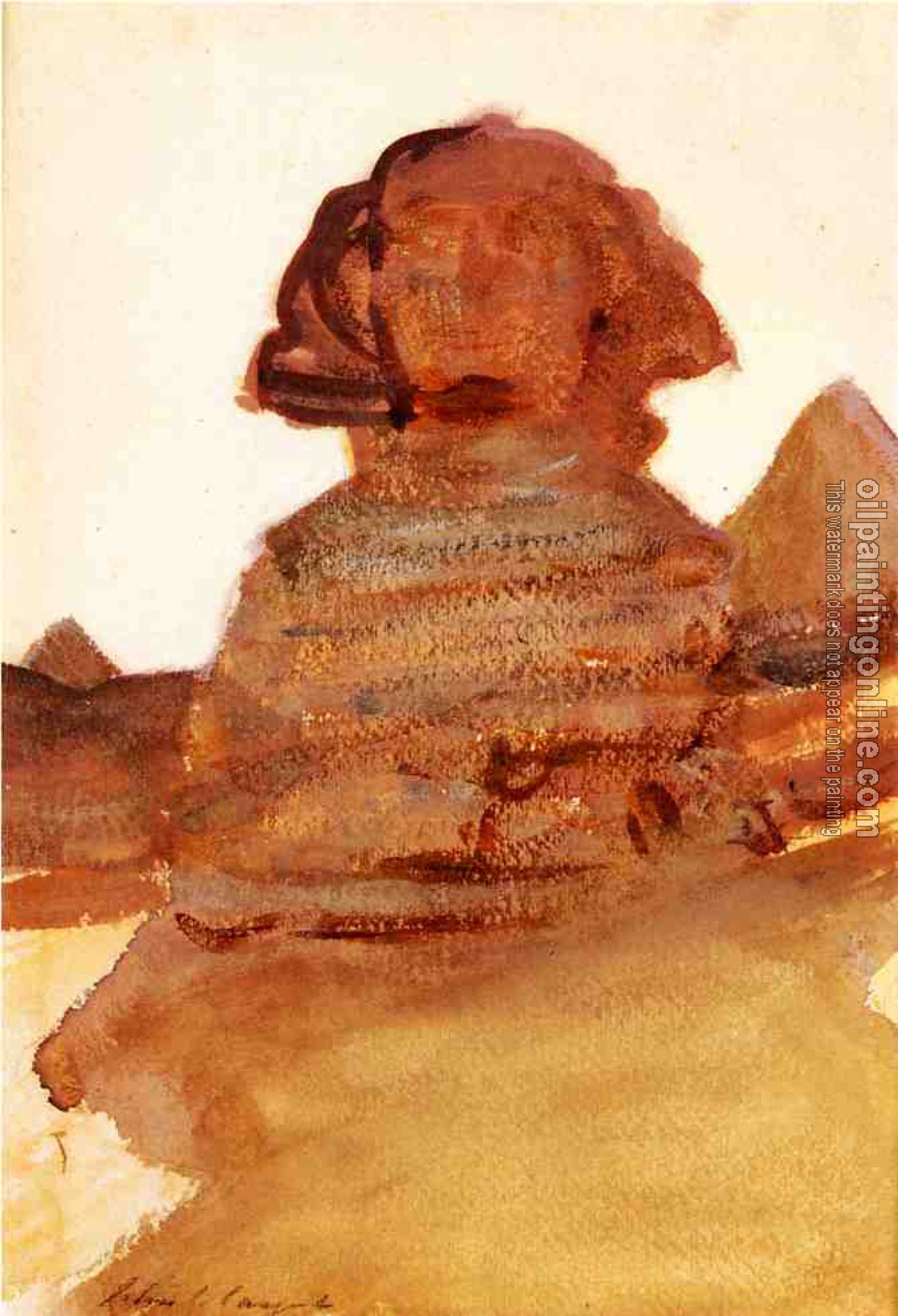 Sargent, John Singer - The Sphinx